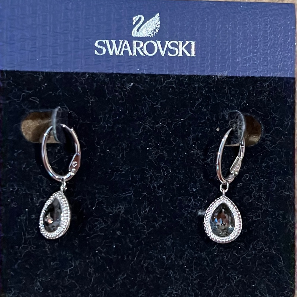 Swarovski Hoop Earrings